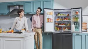 LG NatureFresh özellikli InstaView Buzdolabı mutfaklara şıklık ve uzun süreli