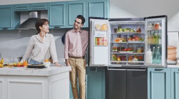 LG NatureFresh özellikli InstaView Buzdolabı şıklığı ve tazeliği birleştiriyor