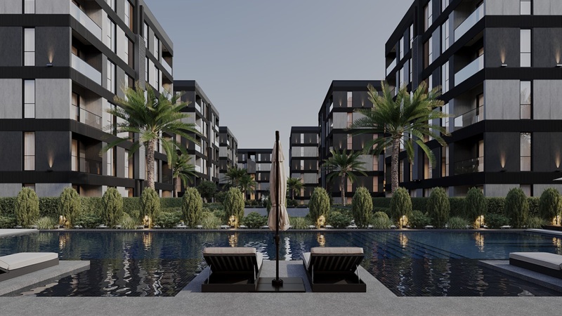 Lara Deluxe Doğanköy projesi, Bursa Nilüfer Doğanköy Mahallesi’nde modern mimariyle