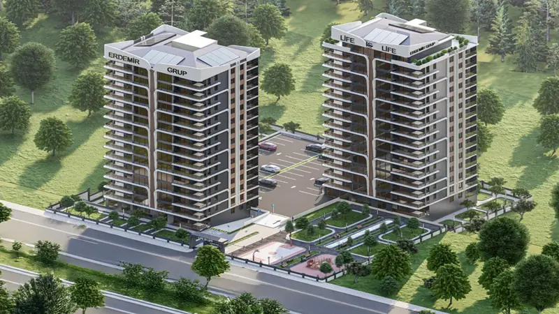 Life is Life Keçiören satılık daire fiyatları Life is Life Keçiören, Ankara Keçiören Yayla Mahallesi’nde modern mimariyle