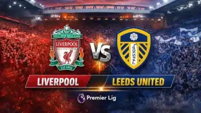 Liverpool Leeds United maçı öncesi heyecan artıyor. Puan durumu, muhtemel
