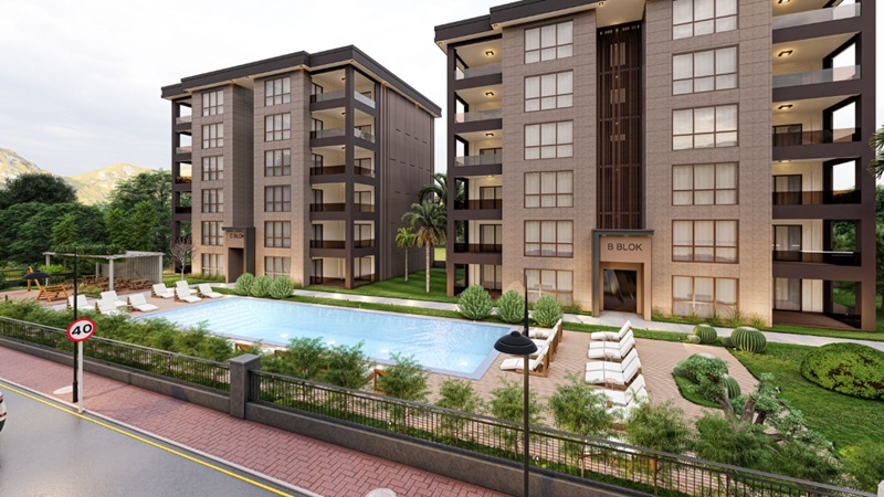 Loca24-1 Doğanköy, Bursa Nilüfer Doğanköy’de modern mimariyle hayata geçiriliyor. Projede