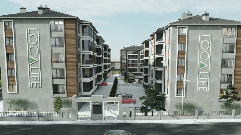 Loca Life Kütahya projesi modern yapısı ve konforlu yaşam alanlarıyla