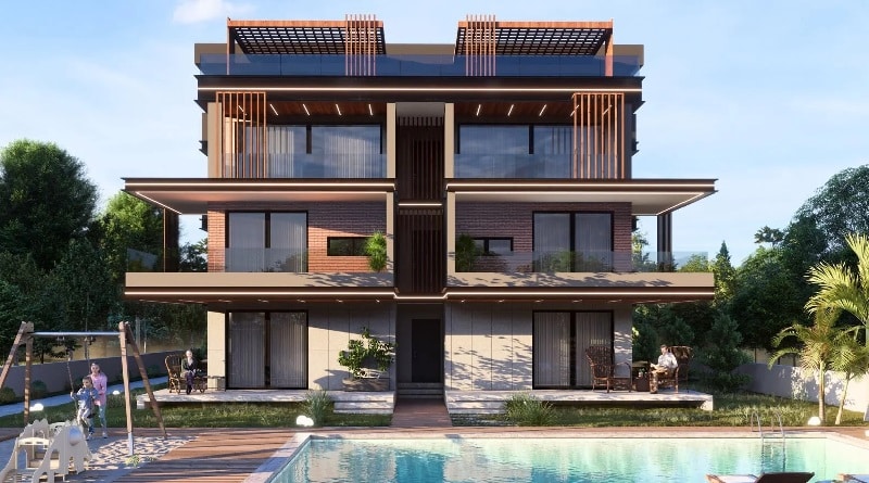 Antalya’nın gözde ilçesi Aksu’da yükselen Lotus Life Antalya projesi, modern