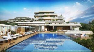 Nuhoğlu İnşaat tarafından İzmir ili, Çeşme ilçesinde hayata geçirilen Marinera