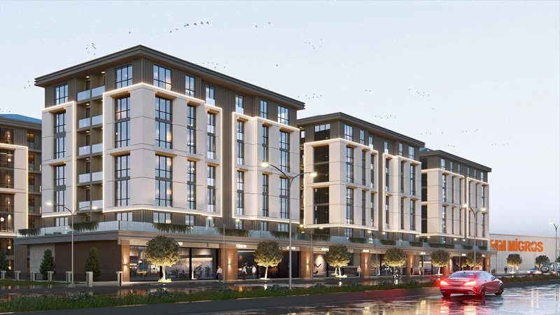 Mavera Warda, İstanbul Büyükçekmece Ekinoba Mahallesi’nde modern mimariyle hayata geçirilmektedir.