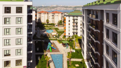 Mavi Deniz Sitesi, İstanbul Büyükçekmece Ekinoba Mahallesi’nde modern mimariyle hayata