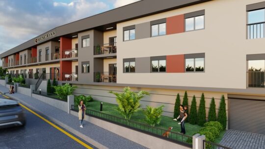 Mesca Villaları, İzmir Çiğli Uğur Mumcu Mahallesi'nde modern mimariyle hayata