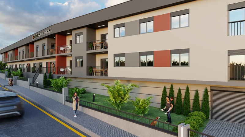 Mesca Villaları, İzmir Çiğli Uğur Mumcu Mahallesi'nde modern mimariyle hayata