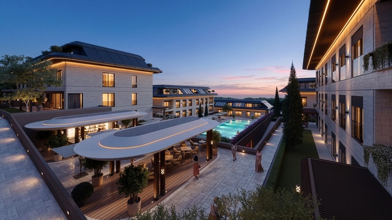 Meydan Suites Garden, Yalova Merkez Kadıköy Beldesi'nde modern mimariyle hayata