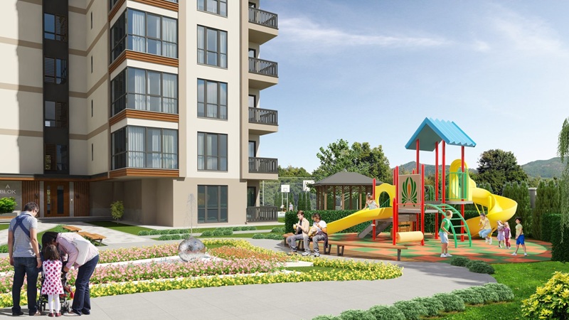 Moonpark Koru projesi, İstanbul İli, Çekmeköy İlçesi, Güngören’de modern mimariyle