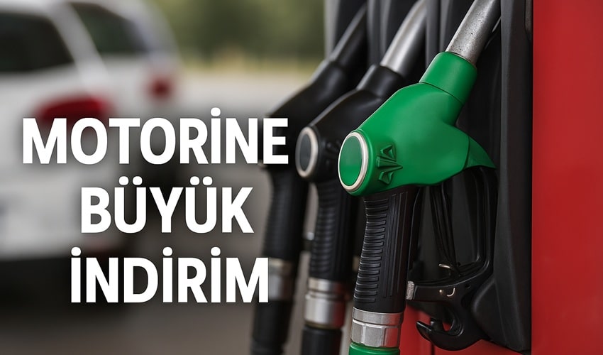 Motorine indirim var mı