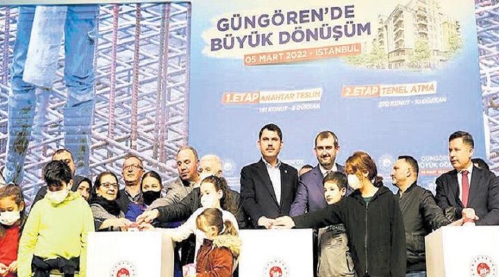 İstanbul Güngören Tozkoparan 1. Etap konutları teslim edildi