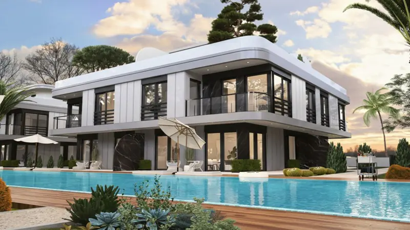 N-Green Didim satılık villa fiyatları N-Green Didim, Aydın Didim Cumhuriyet Mahallesi’nde modern mimariyle hayata geçirilmektedir.