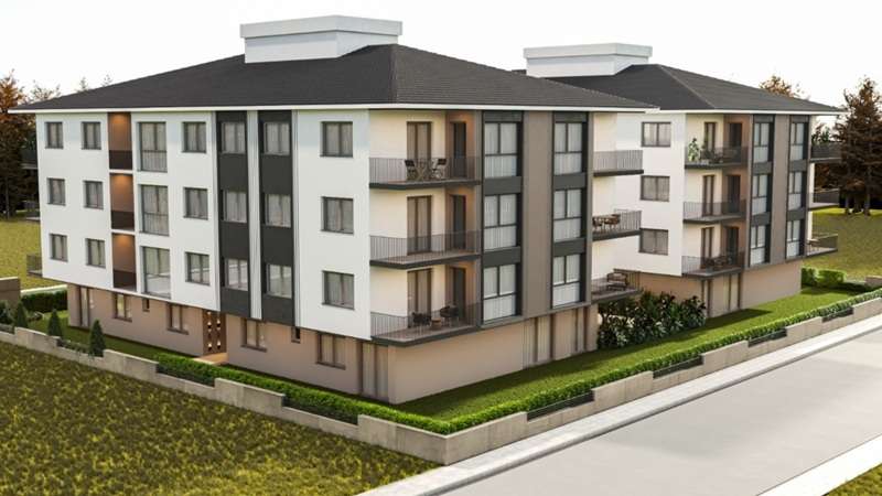 Nefes Evleri İnci Sitesi, İzmir Bergama Fatih Mahallesi’nde modern mimariyle