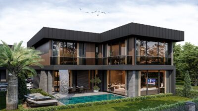 Nezaket Villaları, Kocaeli Başiskele Paşadağ’da modern mimariyle hayata geçiriliyor. Projede