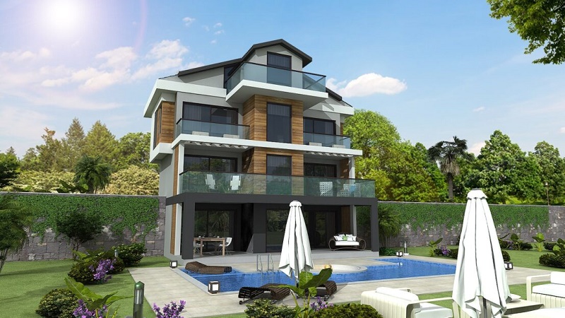 Nokta Park Villaları Fethiye konut projesi ayrıcalıklı özellikleri ve konforlu