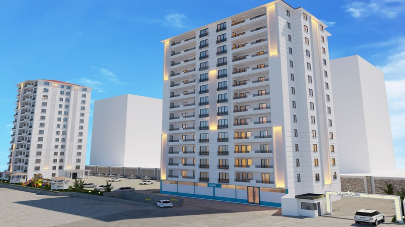 Nova Konutları Kastamonu, Kastamonu Merkez Candaroğulları Mahallesi’nde modern mimariyle hayata