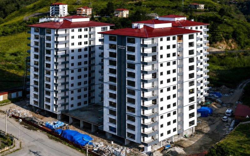 Of Saray Konut, Trabzon Of Cumhuriyet Mahallesi’nde modern mimariyle hayata