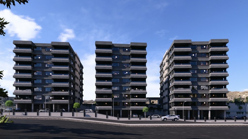 Oltu City Beştepe, Gaziantep Şahinbey Beştepe Mahallesi’nde modern mimariyle hayata