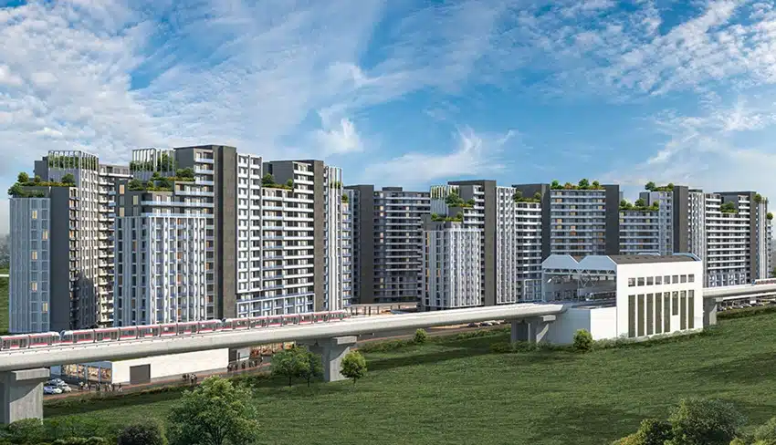 Ankara Yenimahalle’de yükselen Onyx Metro projesi, 2476 konut ve 150'den