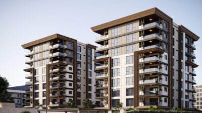 Özay Kent Sitesi Etap 1, Trabzon Akçaabat Söğütlü Mahallesi'nde modern