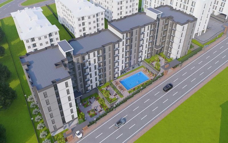 Özgel Ada Concept konut projesi modern mimarisi ve kaliteli malzemelerle