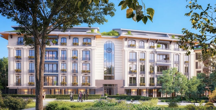 Kuruluş İnşaat imzası taşıyan Palace İstanbul Beylerbeyi, Boğaz hattında yatay