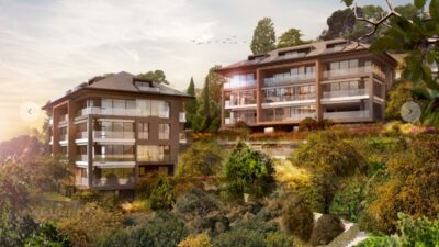 Panorama Çamlıca Evleri, İstanbul Üsküdar Küçük Çamlıca Mahallesi’nde modern mimariyle