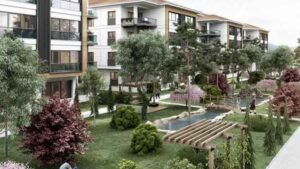 Düzce’ye ayrı bir renk katan Paşabahçe Konakları, rengârenk bahçesi, modern