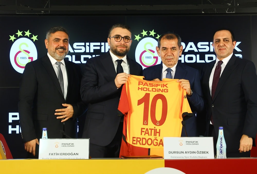 Pasifik Holding Galatasaray'a sponsor oldu