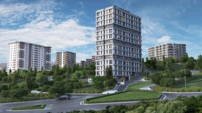 Pelit Levent, İstanbul Kağıthane Ortabayır Mahallesi’nde modern mimariyle hayata geçiriliyor.