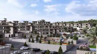 Perla Pelit Deluxe, Balıkesir Burhaniye Pelitköy’de modern mimariyle hayata geçiriliyor.