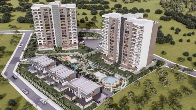 Perla Yalçın Beytepe Konutları satılık daire fiyatları Perla Yalçın Beytepe Konutları, Ankara Çankaya Beytepe’de modern mimariyle hayata