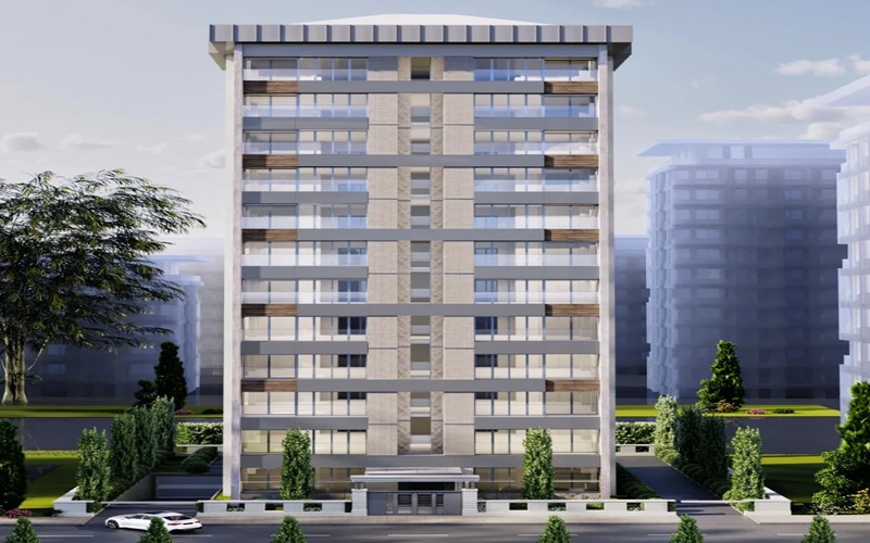 Pınar Apartmanı, İstanbul Kadıköy Erenköy Mahallesi’nde modern mimariyle hayata geçiriliyor.