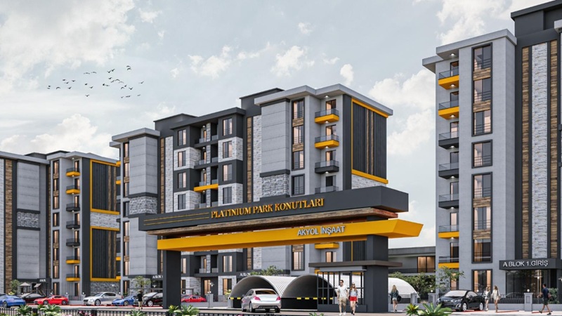 Platinium Park Konutları, Konya Selçuklu Esenler Mahallesi’nde modern mimariyle hayata
