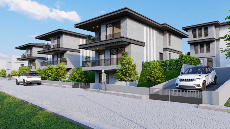 Queen Villas Eskişehir projesi geniş özellikleri ve modern mimari yapısı