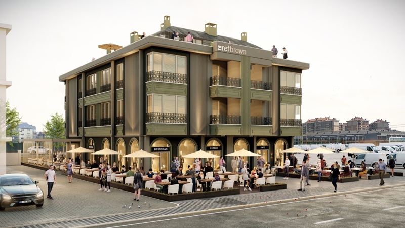 Refbrown Selçuklu, Konya Selçuklu Sancak Mahallesi’nde modern mimariyle hayata geçirilmektedir.