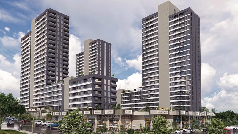 Relax Cadde, Ankara Yenimahalle’de modern mimariyle hayata geçirilmektedir. Projede daire