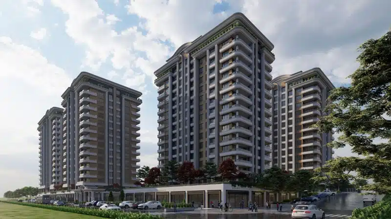 Yıldızpark İnşaat güvencesiyle yükselen Riva Altınpark projesi, Altınpark’ın yanında yer