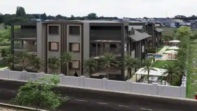 River House Serik, Antalya Serik Belek’te modern mimariyle hayata geçiriliyor.