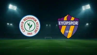 Rizespor Eyüpspor maçı öncesi analiz, puan durumu, muhtemel 11’ler, son
