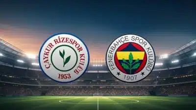 Rizespor Fenerbahçe maçı merakla bekleniyor. Muhtemel 11’ler, yayın kanalı, istatistikler,