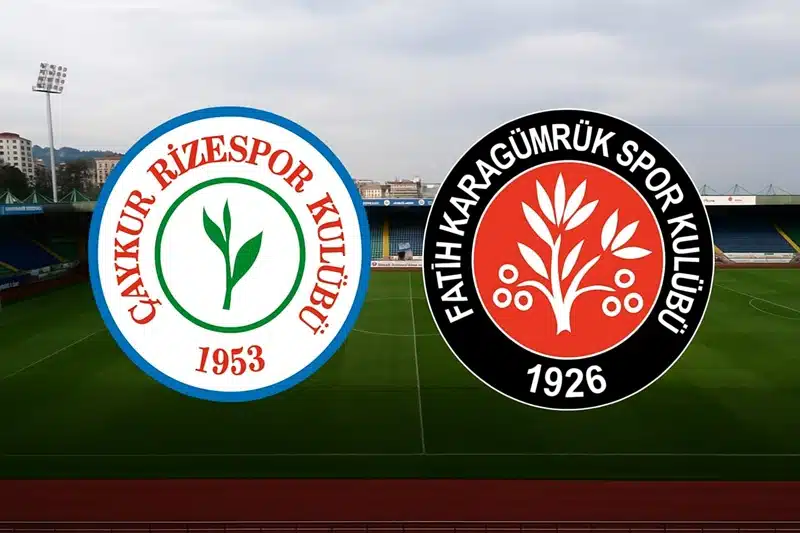 Rizespor Karagümrük maçı Süper Lig'de heyecan yaratıyor. Mücadele öncesi muhtemel