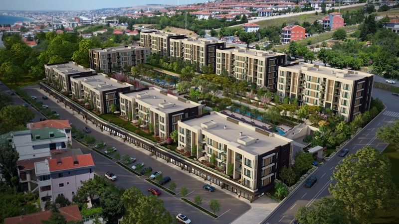 Rose Marine Garden, İstanbul Büyükçekmece Bahçelievler’de modern mimariyle hayata geçiriliyor.
