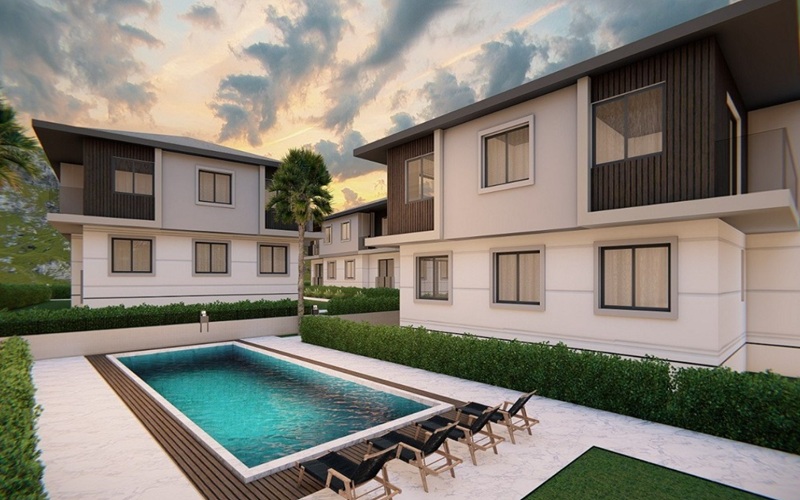 Rüya Konakları, İzmir Dikili Çandarlı Mahallesi’nde modern mimariyle hayata geçiriliyor.