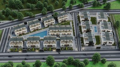 Saçlı Villaları Arsuz, Hatay Arsuz Karaağaç Övündük Mahallesi’nde modern mimariyle