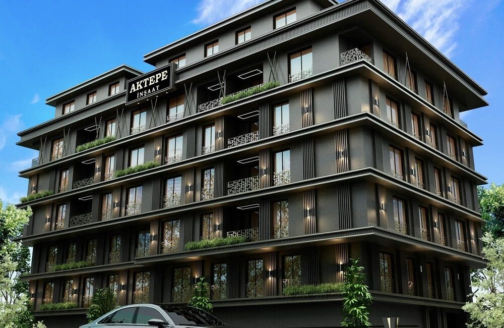 Konut projesi Aktepe İnşaat firması tarafından hayata geçirilmektedir. Safir Prestij