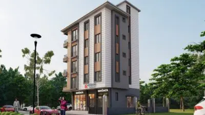 Şahin Apartmanı Zile, Tokat Zile Şeyhali Mahallesi’nde modern mimariyle hayata