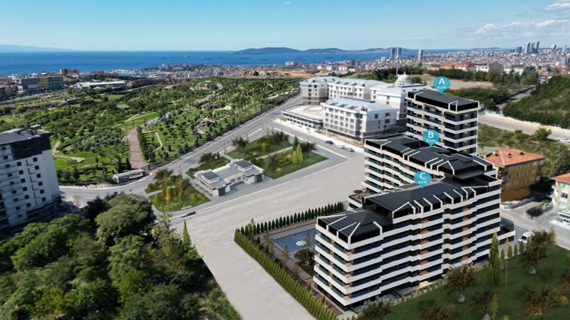 Sea Garden, İstanbul Pendik Fevzi Çakmak Mahallesi’nde modern mimariyle hayata